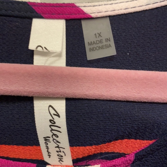 1X woman’s Blouse *euc - Picture 3 of 6